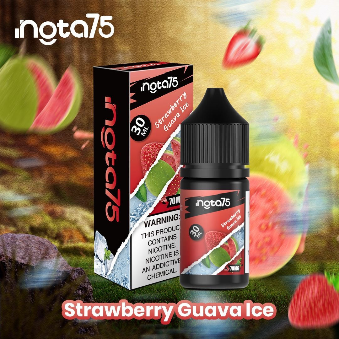 Nota 75 Salt - Strawberry Guava Ice (Sexo)